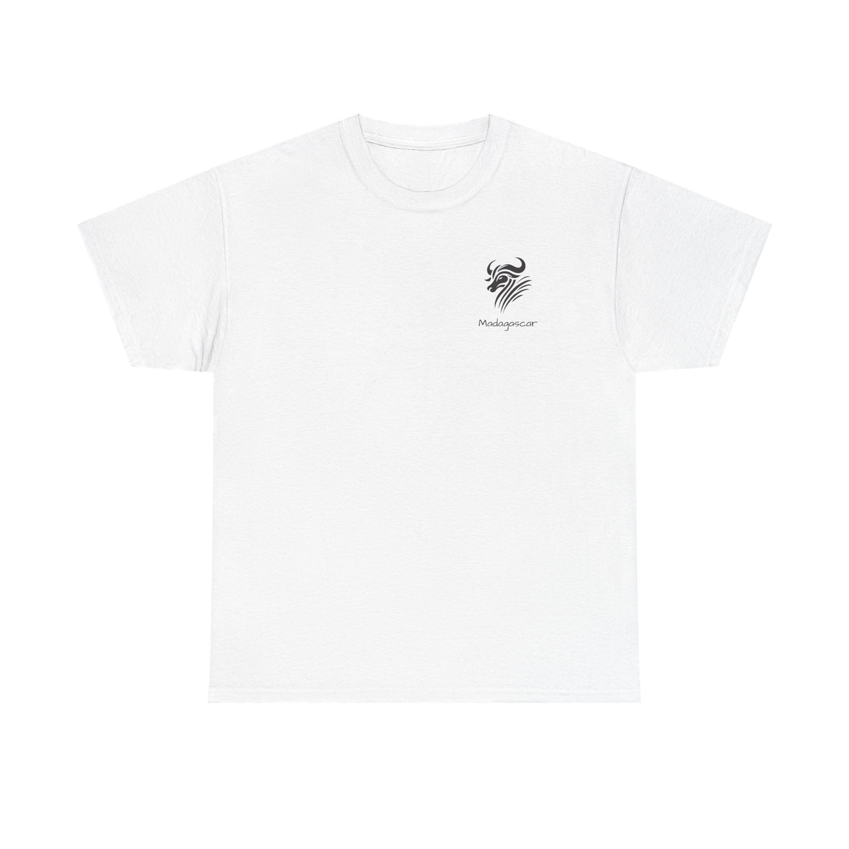 T-Shirt  "Zébu Tribal" - L’Âme de Madagascar 🏝️🐃