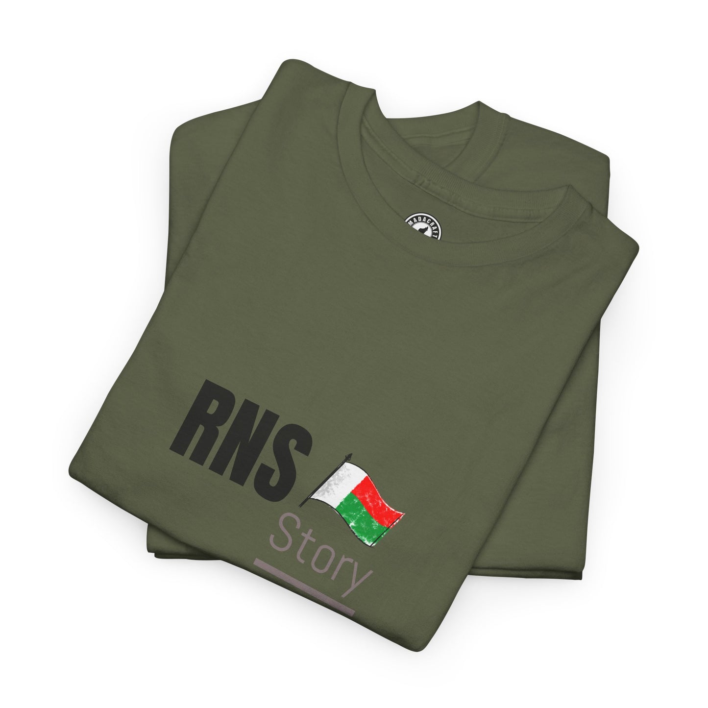 T-Shirt RNS Story – Drapeau Malgache | Madacraft Culture