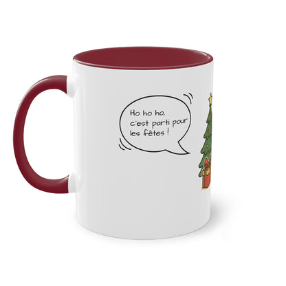 Mug de Noël – Lémurien et Sapin