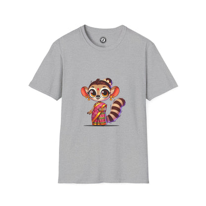 T-Shirt Femme - Maki en Sari Indien