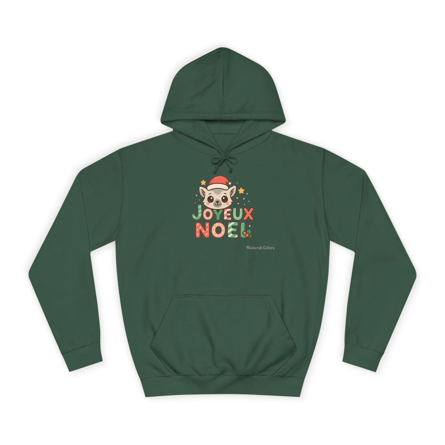 Sweat Joyeux Noël – Lemurien Kawaii style trop Mignon en Père Noël