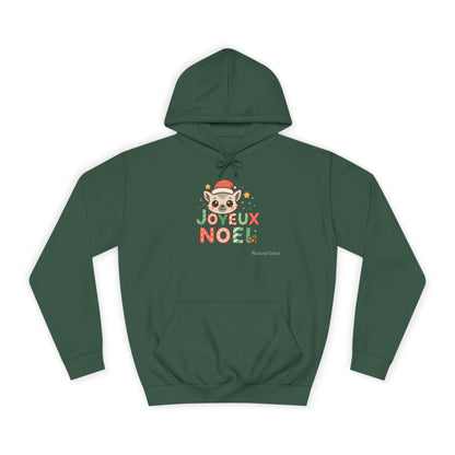 Sweat Joyeux Noël – Lemurien Kawaii style trop Mignon en Père Noël