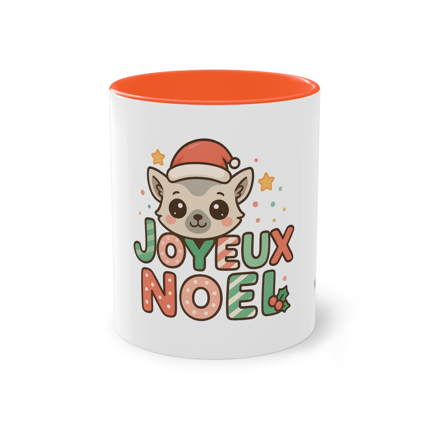 Mug Joyeux Noël Lémurien – Un Style Kawaii pour des Fêtes Trop Mignonnes 🎅