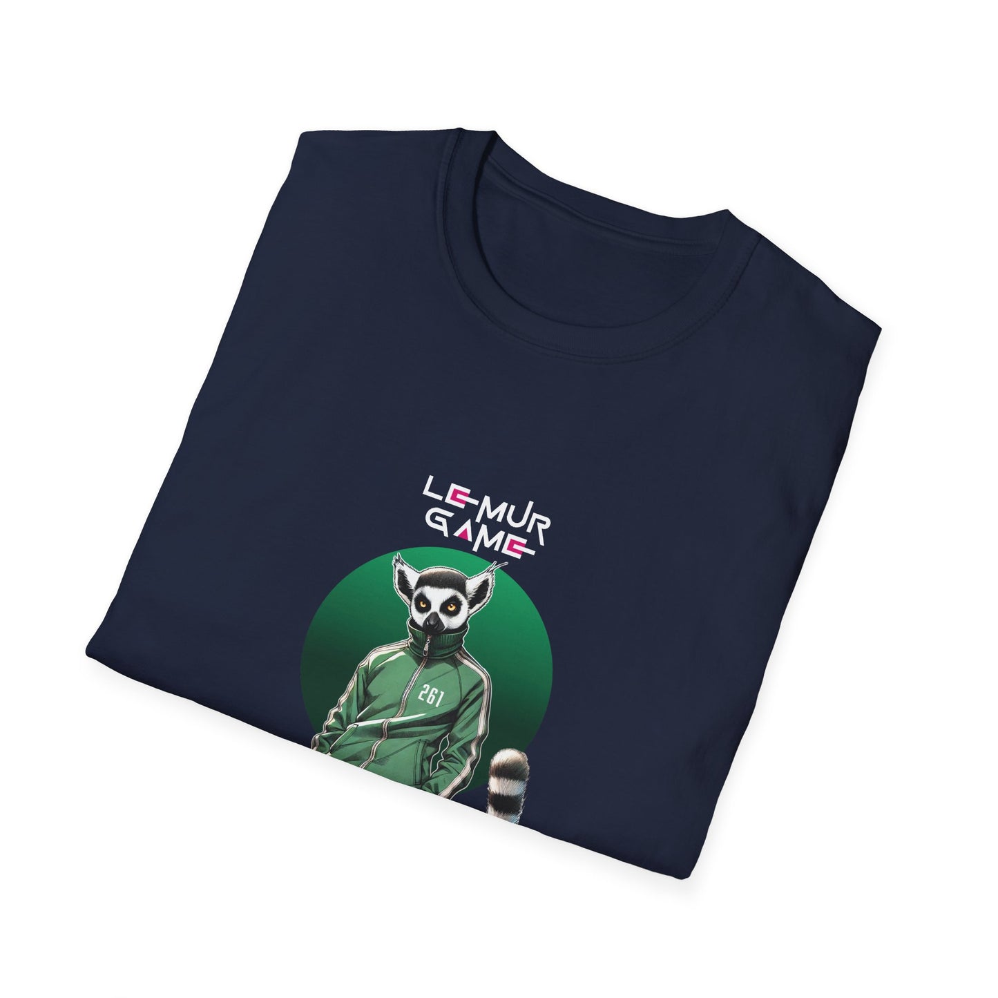 T-Shirt "Lemur Game - Player Edition" – Madagascar x Squid Game