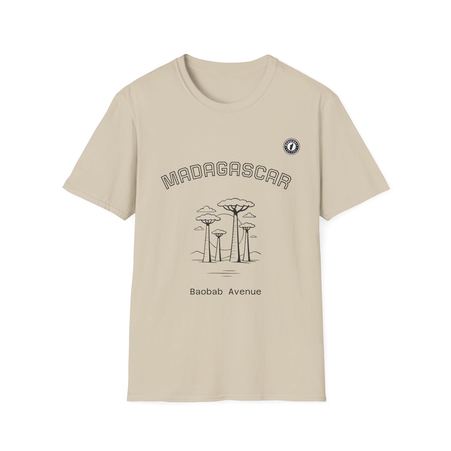 T-Shirt Baobab Avenue - Nature de Madagascar | Madacraft Culture
