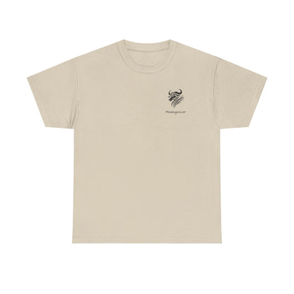 T-Shirt  "Zébu Tribal" - L’Âme de Madagascar 🏝️🐃