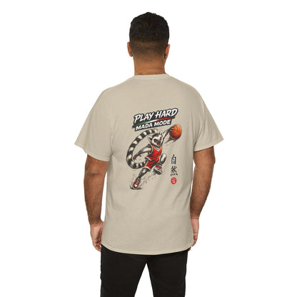 🏀 Basketball Maki T – "Play Hard Mada Mode" - Shirt