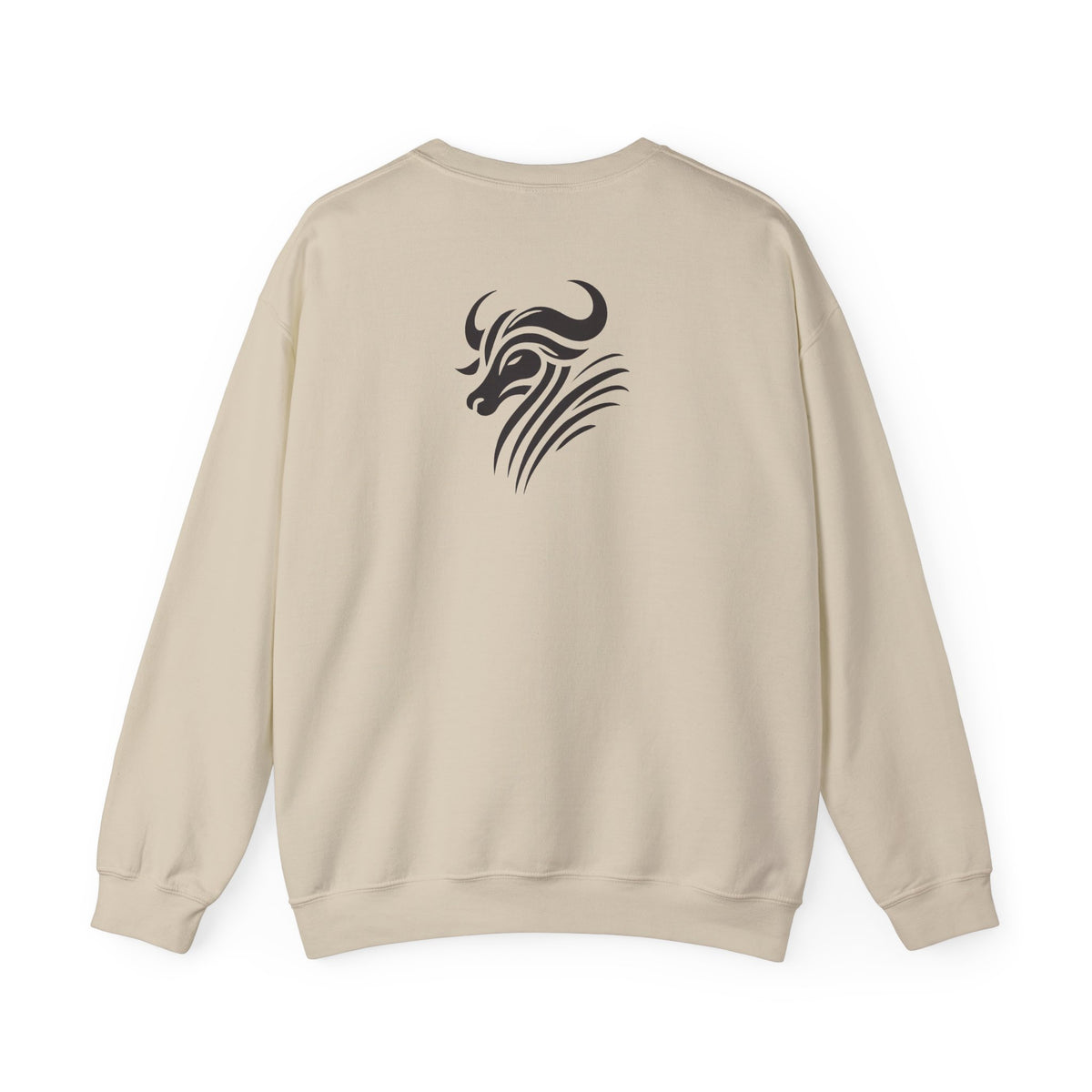 Tribal Zebu Sweatshirt - Original Malagasy Design | Madacraft Culture