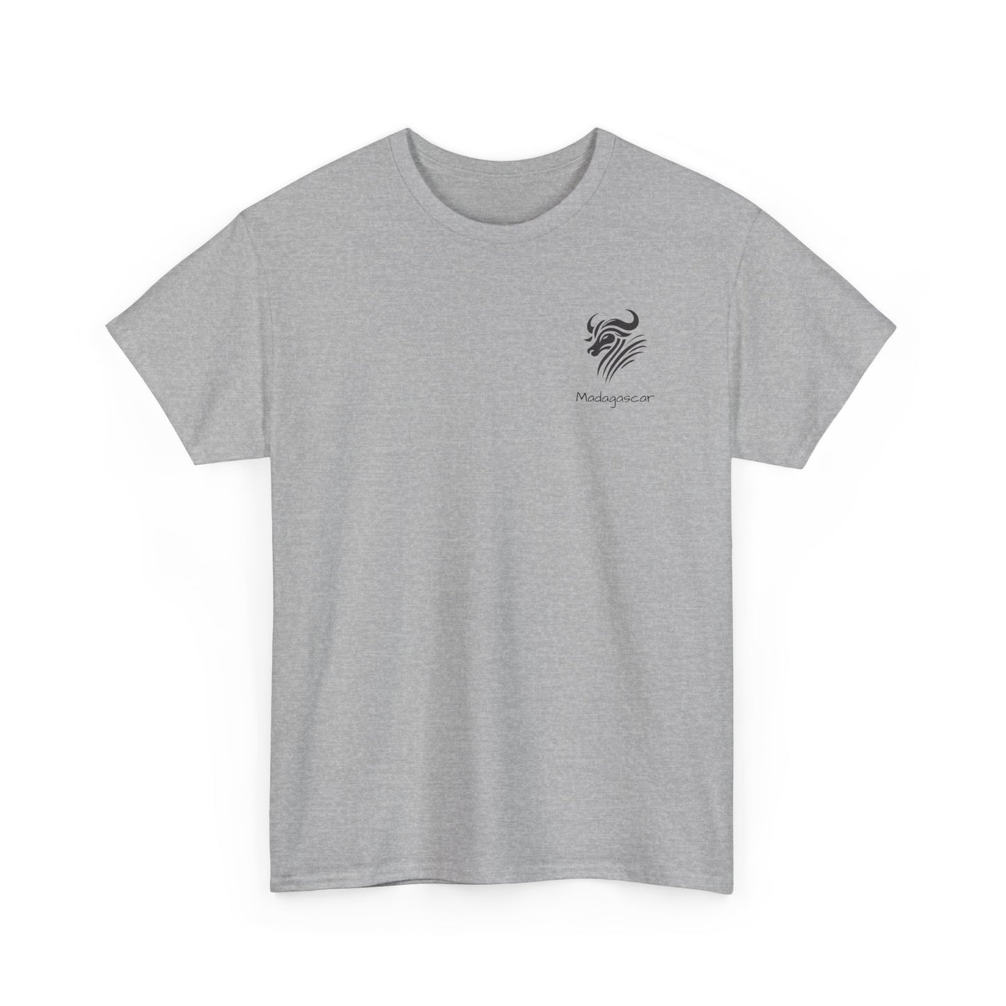 T-Shirt  "Zébu Tribal" - L’Âme de Madagascar 🏝️🐃