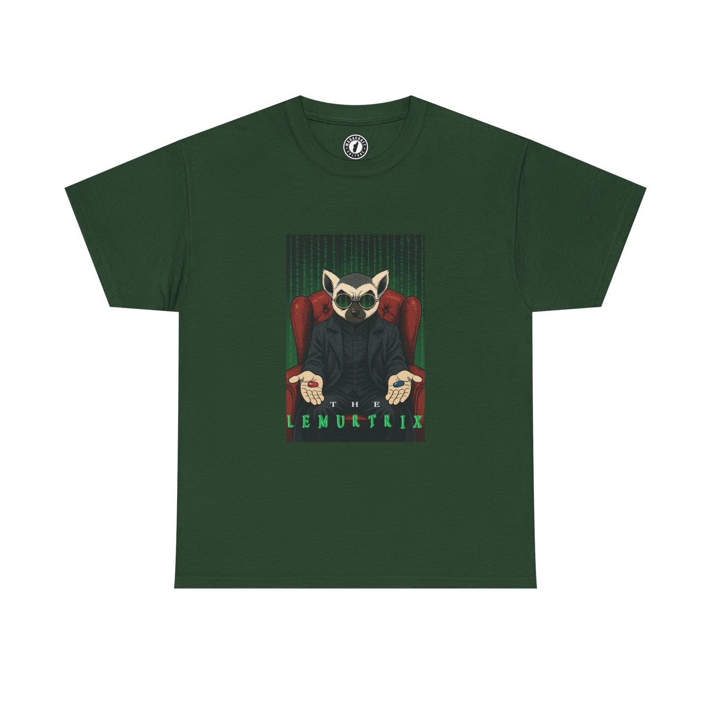 T-shirt The Lemurtrix – Parodie Matrix en maki Madagascar | Madacraft Culture