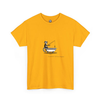 T-Shirt Lémurien Pêcheur – L’Art de la Patience