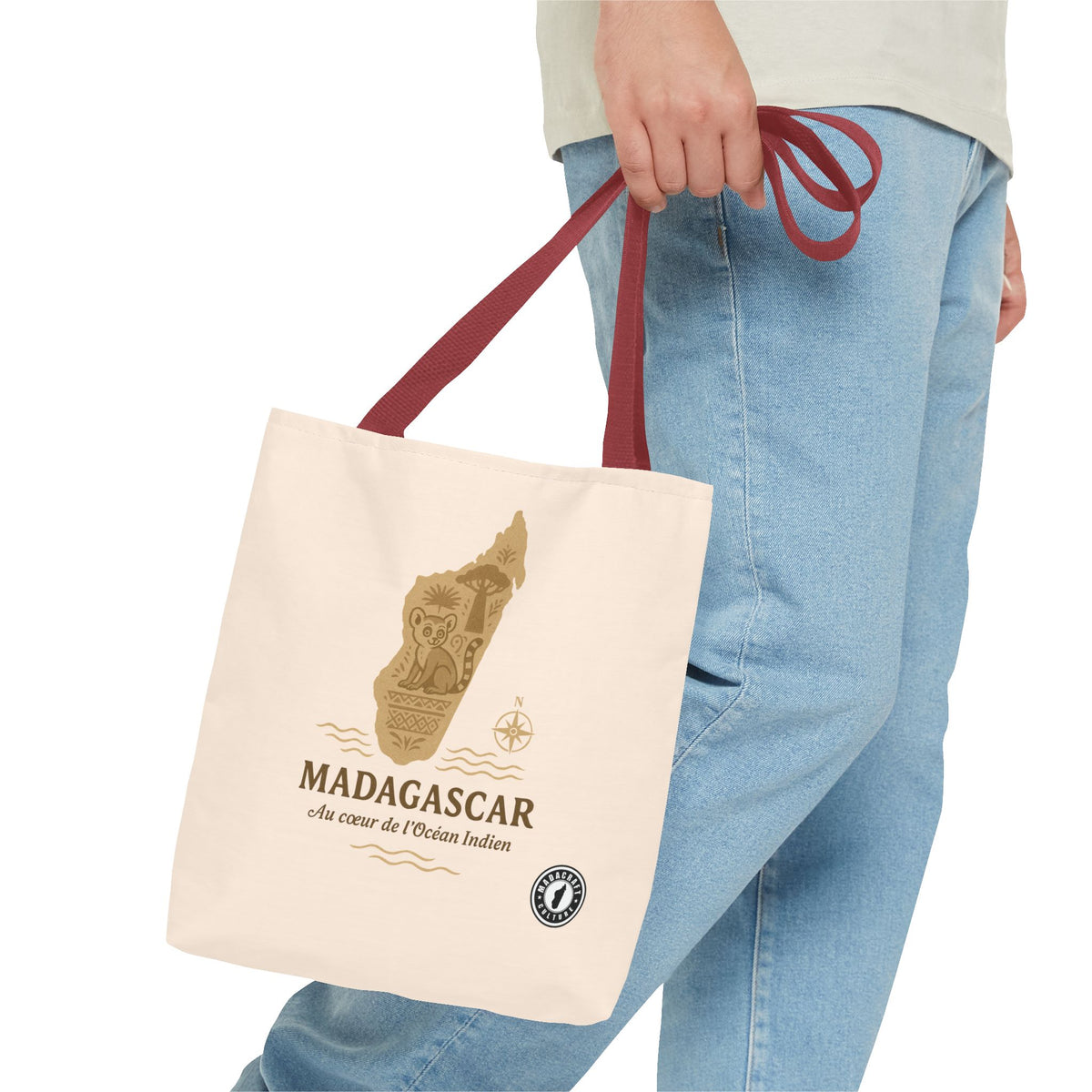 Totebag Madagascar – L’île Rouge au Cœur de l’Océan Indien 🧭