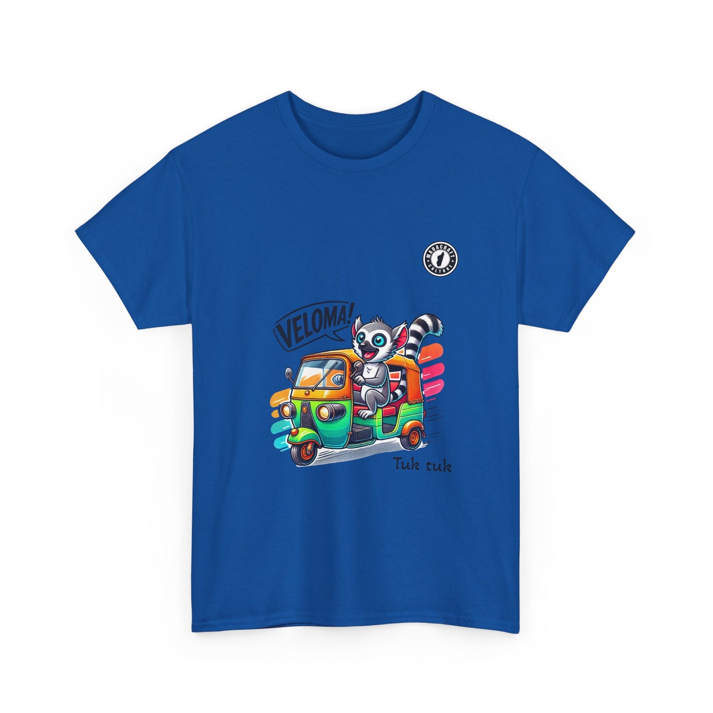 T-Shirt Maki Tuk-Tuk – Veloma Madagascar