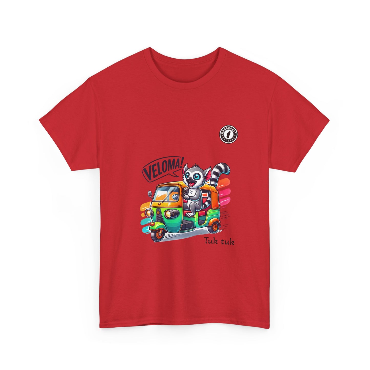 T-Shirt Maki Tuk-Tuk – Veloma Madagascar