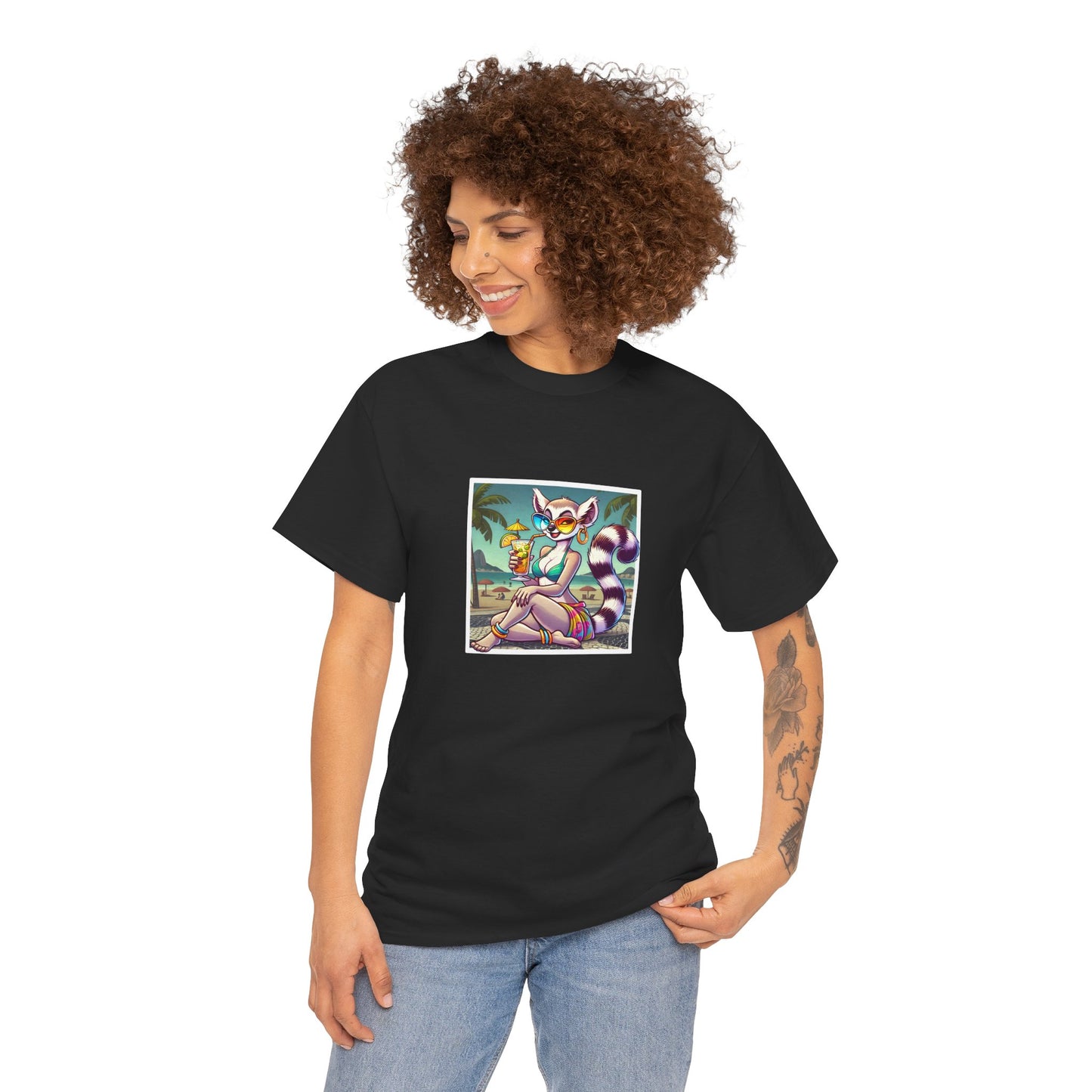 T-Shirt Femme - Maki & Caïpirinha à Copacabana
