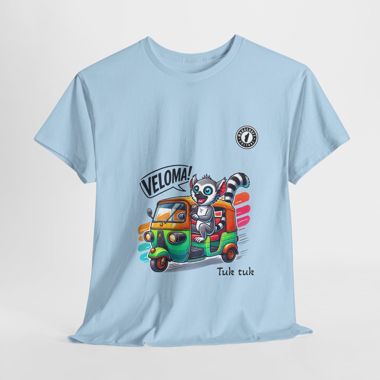 T-Shirt Maki Tuk-Tuk – Veloma Madagascar