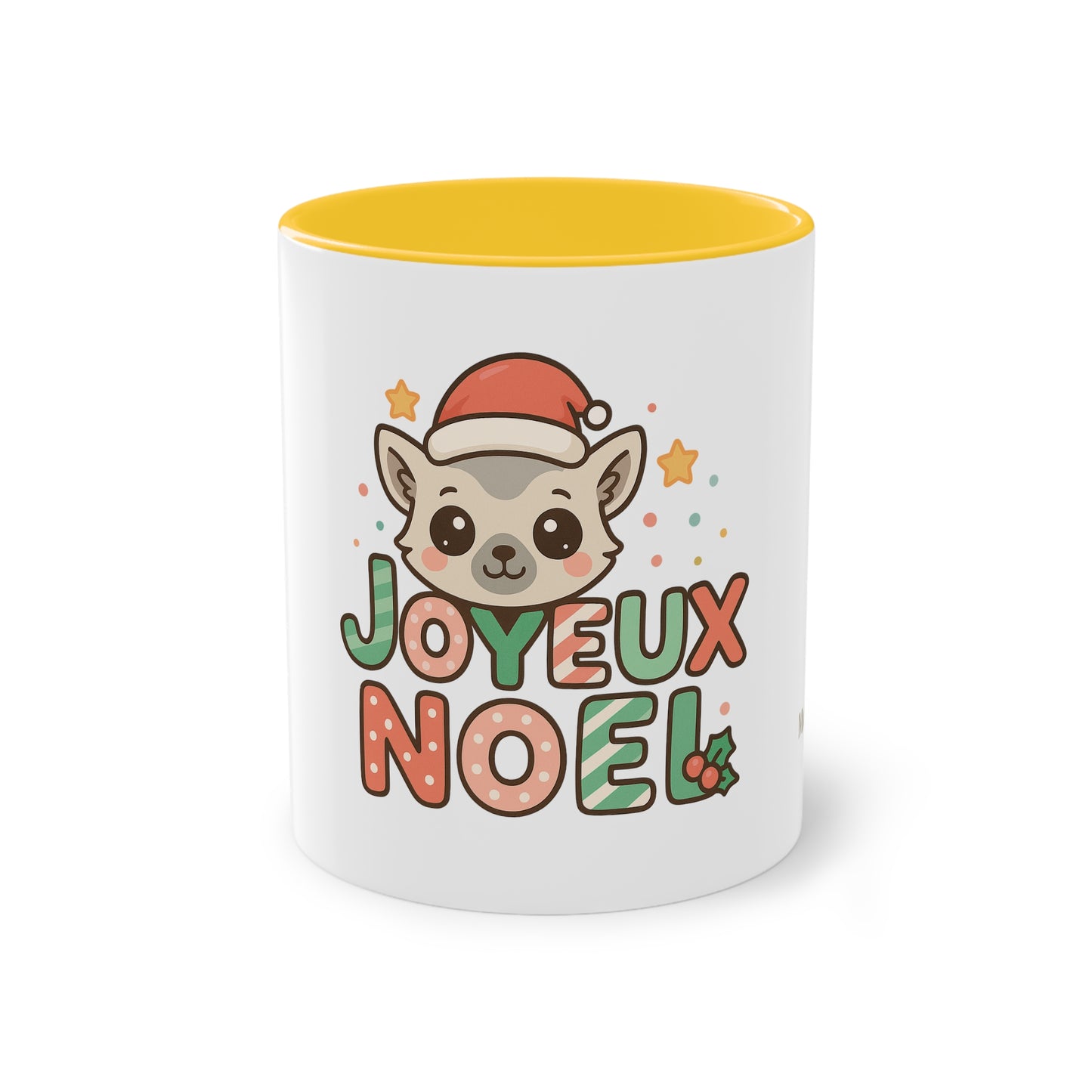Mug Joyeux Noël Lémurien – Un Style Kawaii pour des Fêtes Trop Mignonnes 🎅