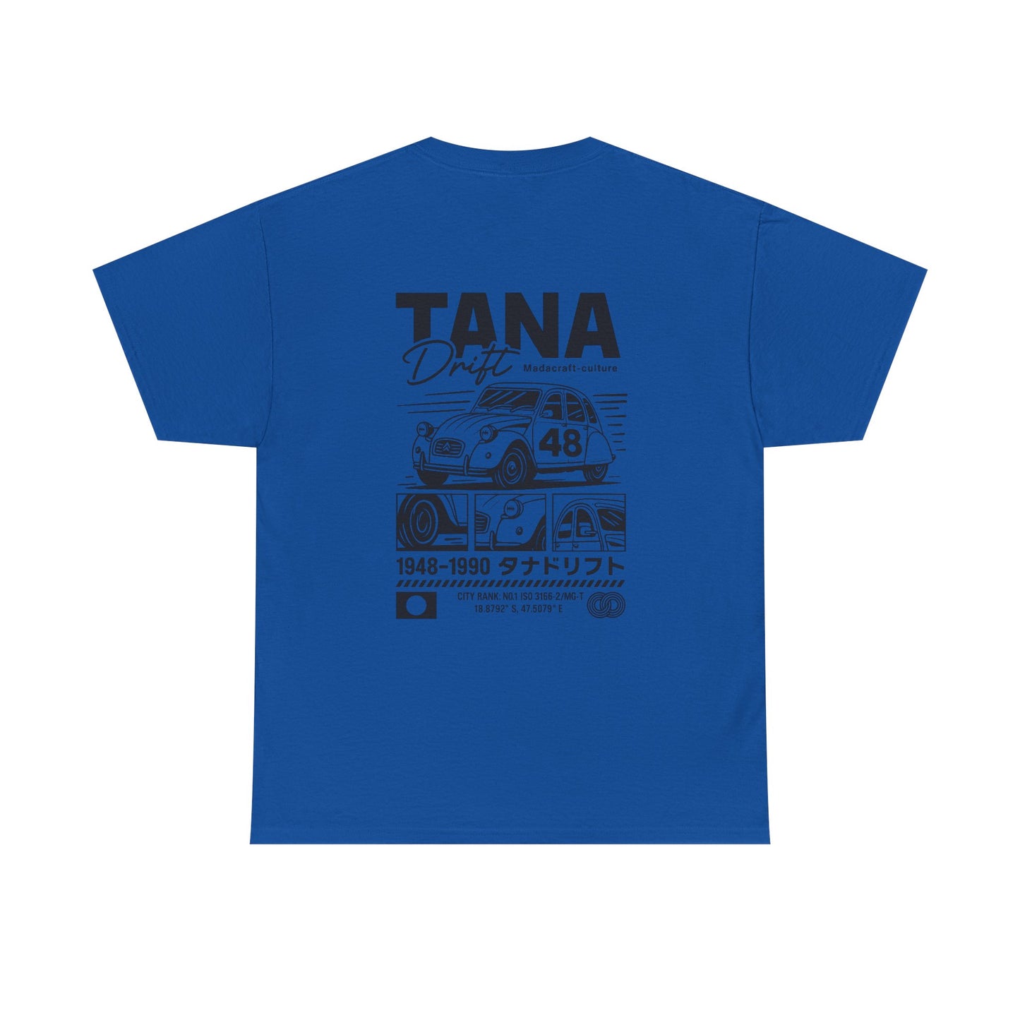 T-Shirt TANA Drift – Design vintage 2CV