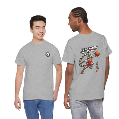 🏀 Basketball Maki T – "Play Hard Mada Mode" - Shirt