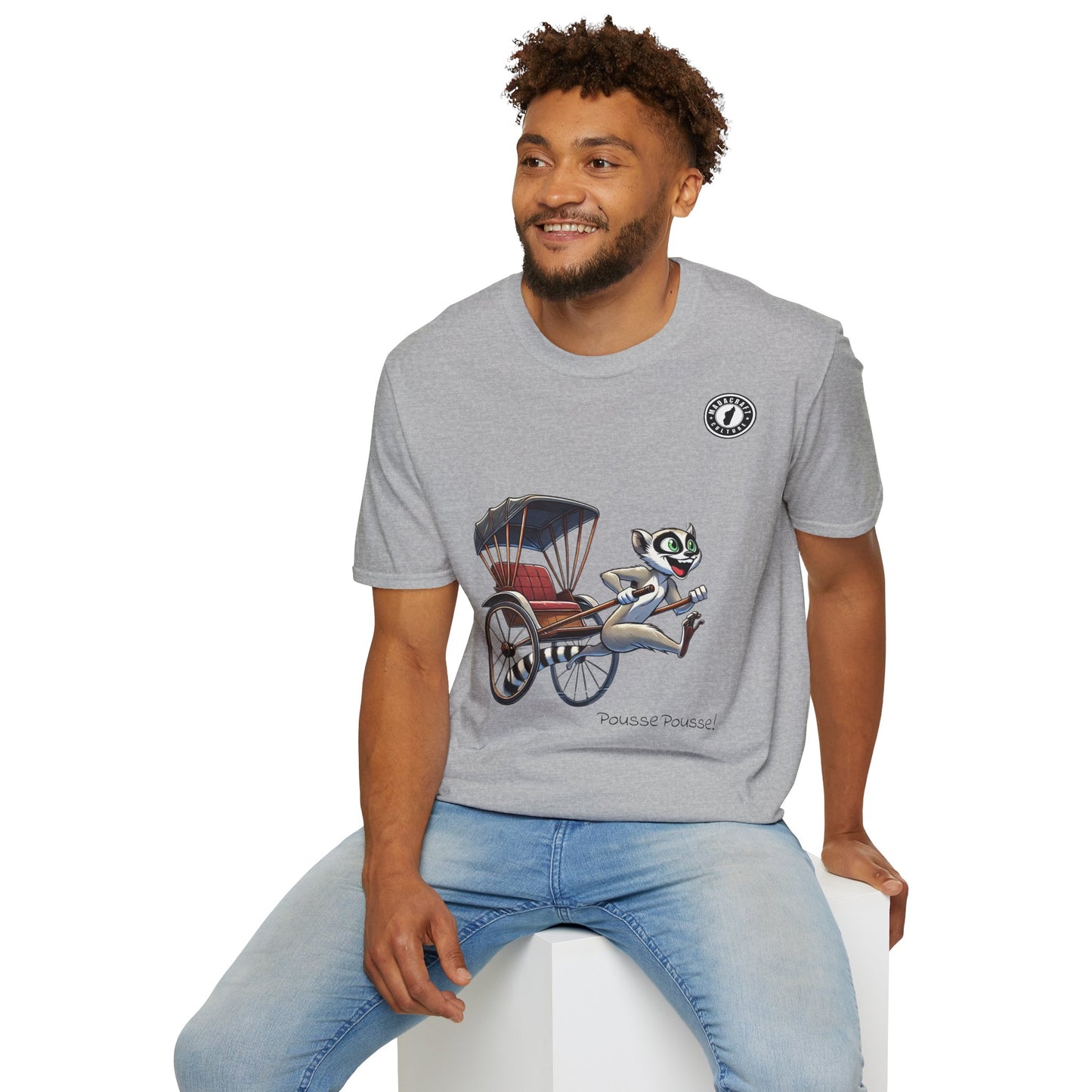 T-Shirt Maki & Pousse-Pousse – L’Âme de Madagascar