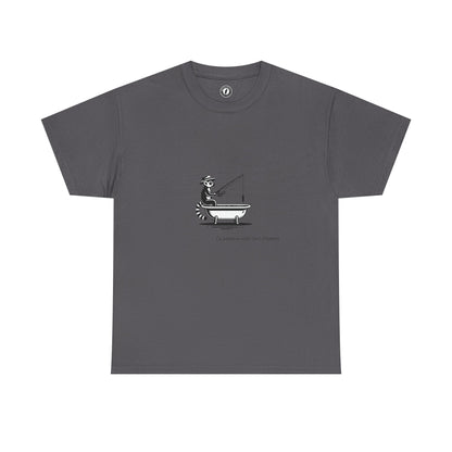 T-Shirt Lémurien Pêcheur – L’Art de la Patience