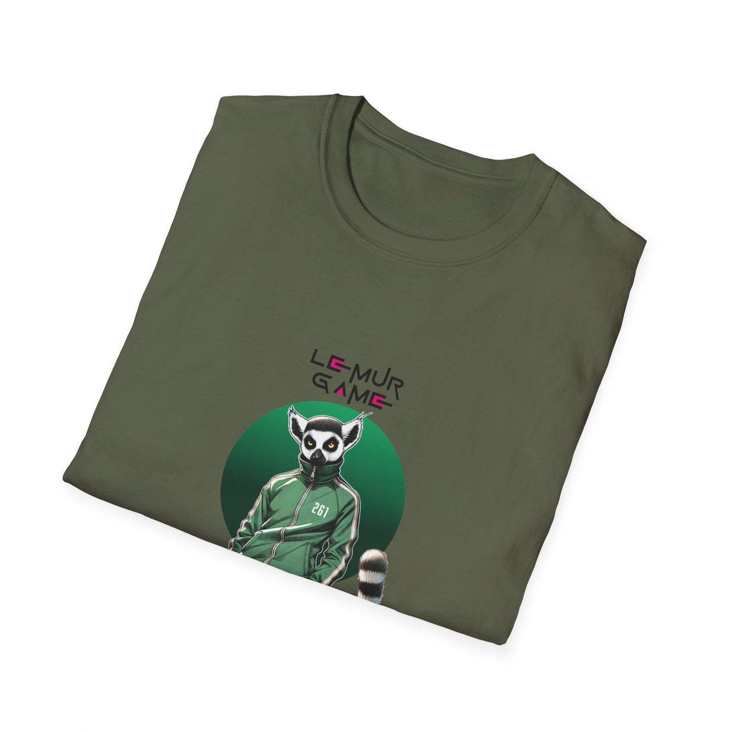T-Shirt "Lemur Game - Player Edition" – Madagascar x Squid Game