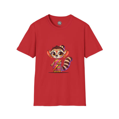 T-Shirt Femme - Maki en Sari Indien