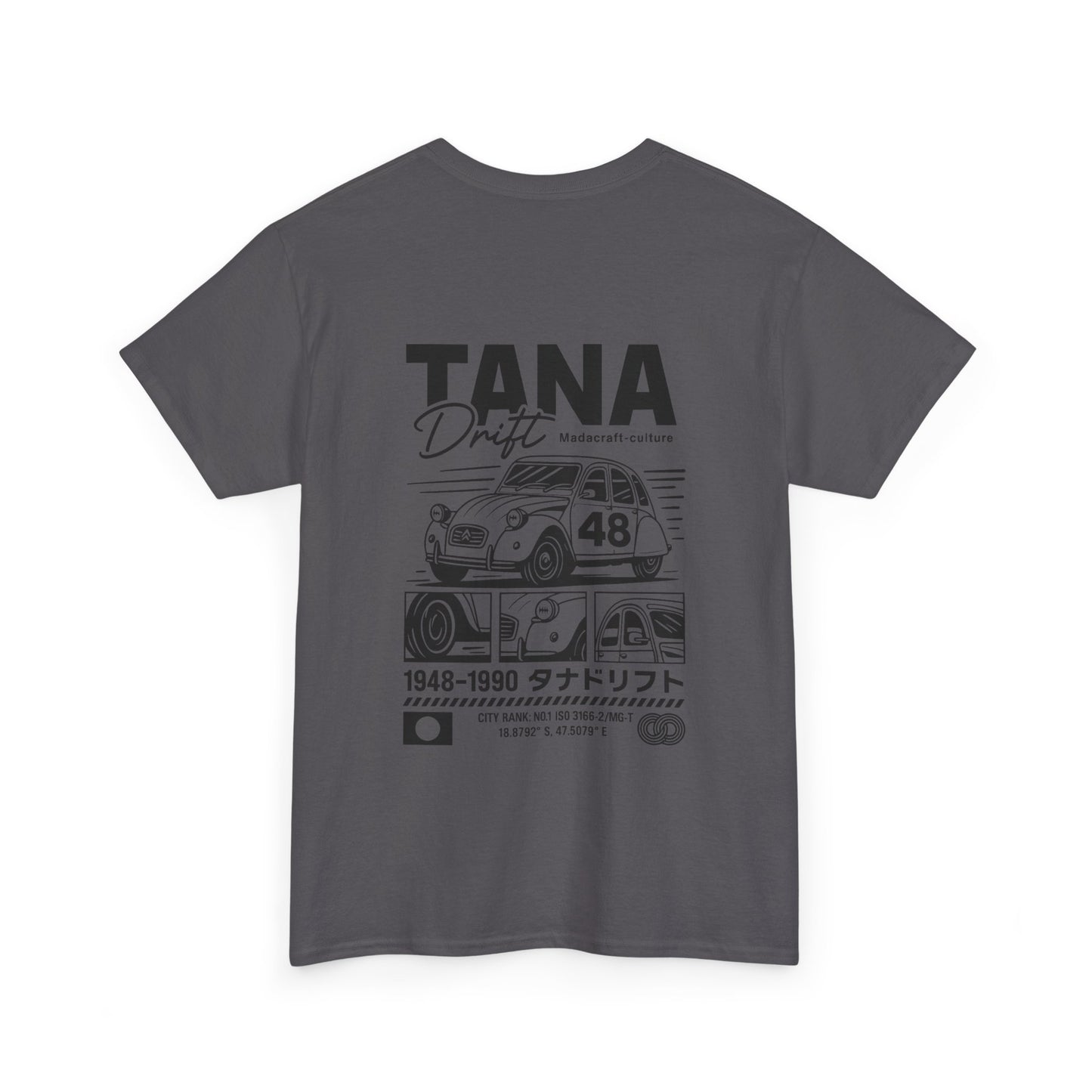 T-Shirt TANA Drift – Design vintage 2CV