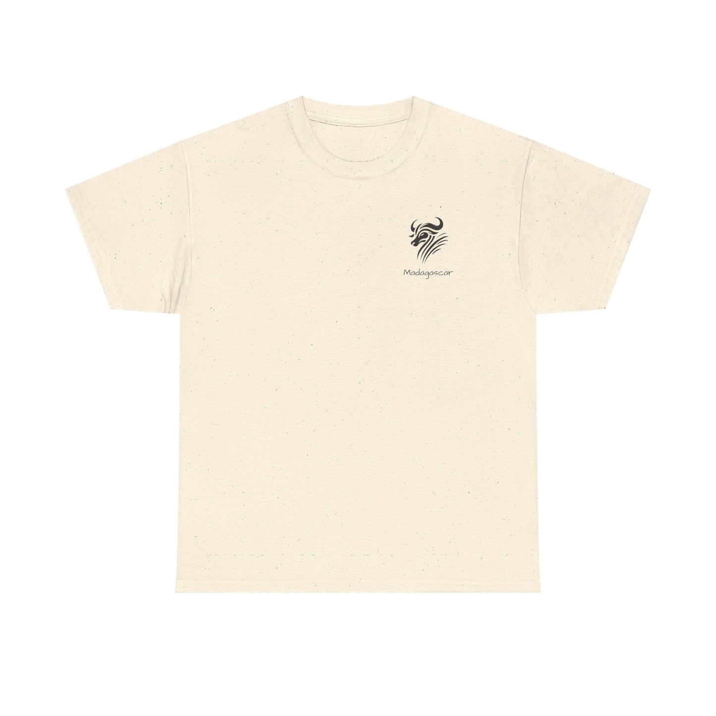 T-Shirt  "Zébu Tribal" - L’Âme de Madagascar 🏝️🐃