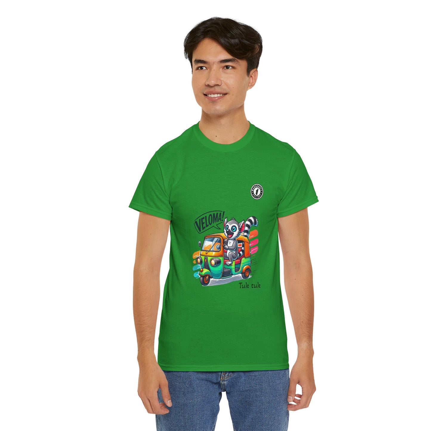 T-Shirt Maki Tuk-Tuk – Veloma Madagascar