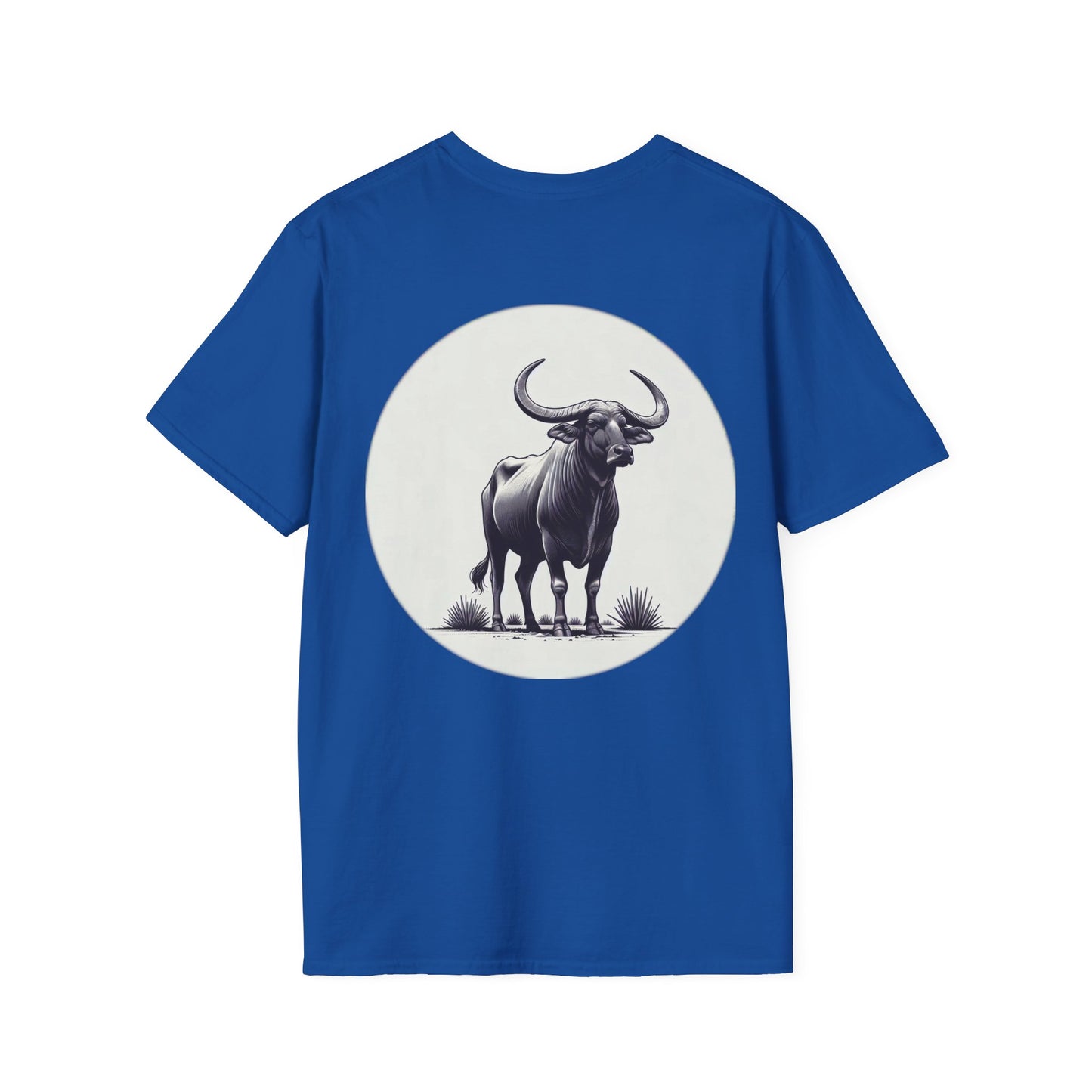 T-Shirt Zébu Sauvage - Symbole de Madagascar | Madacraft Culture