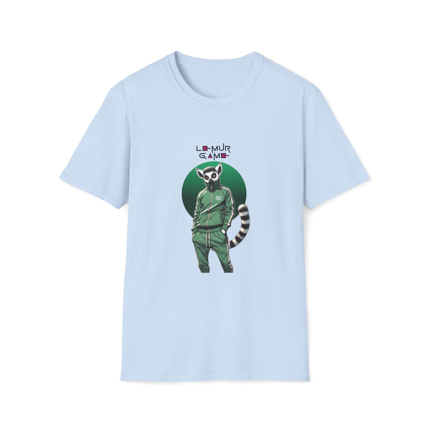 T-Shirt "Lemur Game - Player Edition" – Madagascar x Squid Game