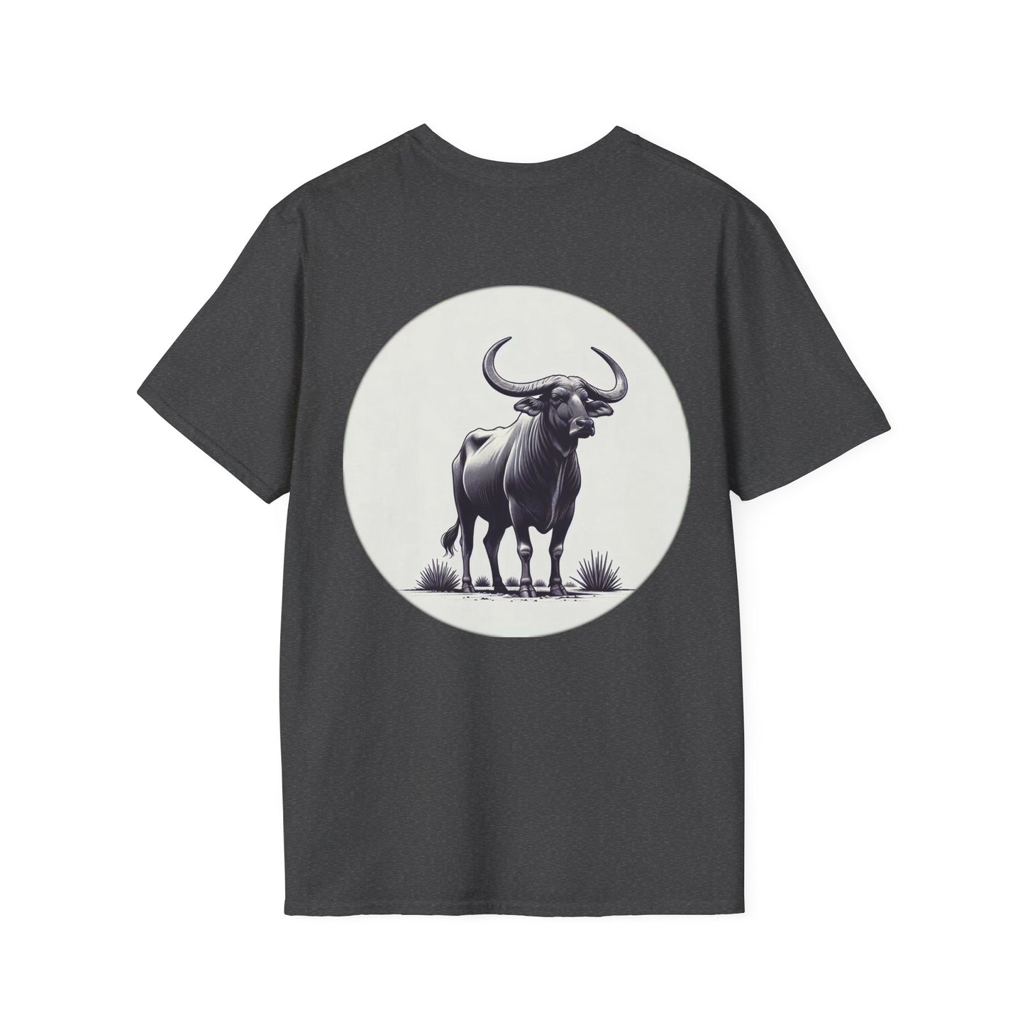 T-Shirt Zébu Sauvage - Symbole de Madagascar | Madacraft Culture