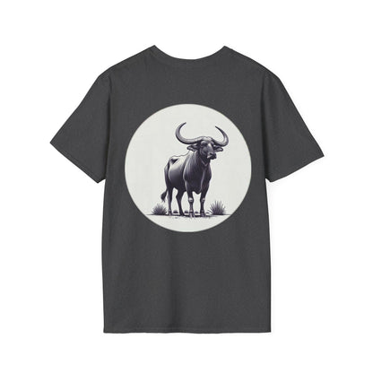T-Shirt Zébu Sauvage - Symbole de Madagascar | Madacraft Culture