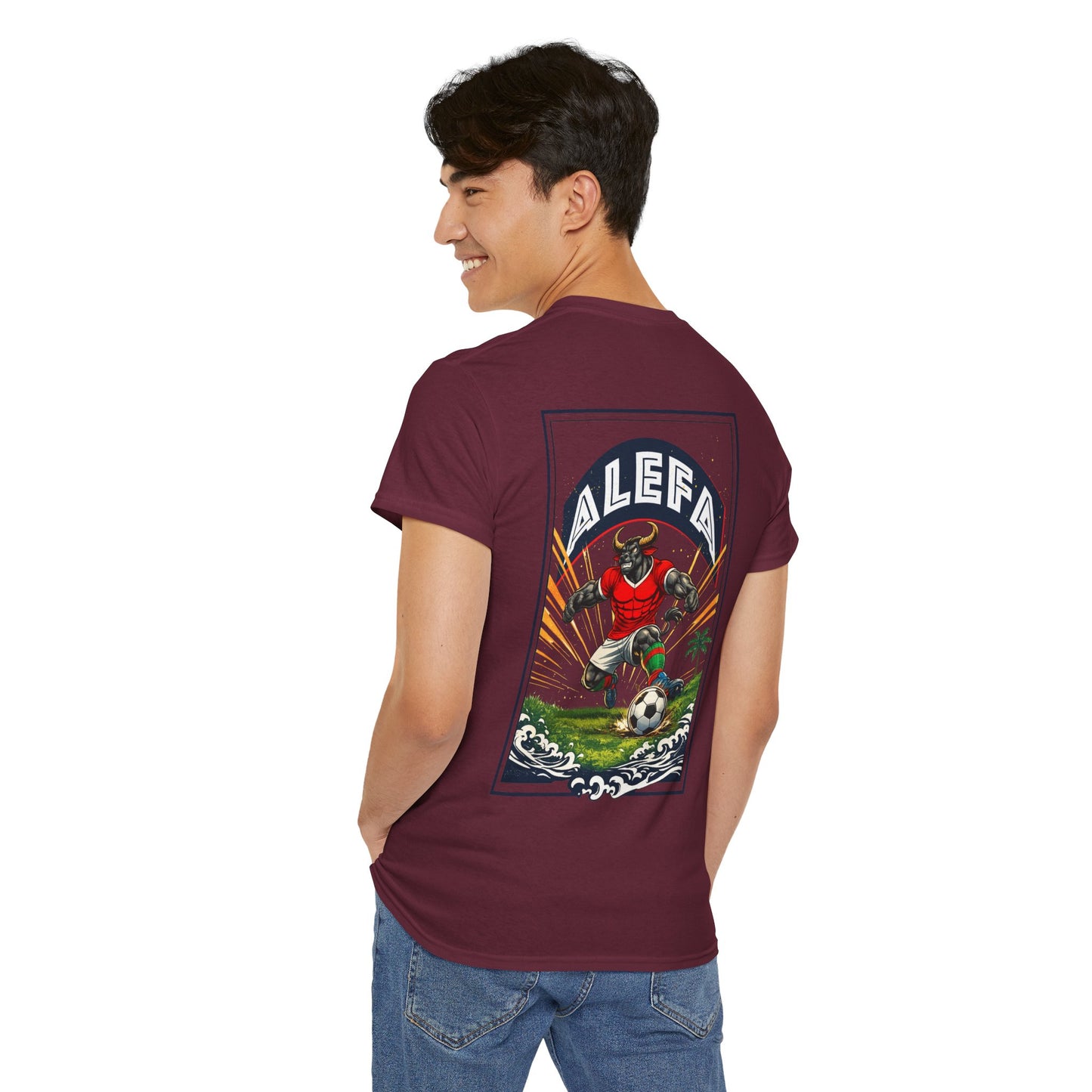 T-Shirt Alefa Zebu Football – L’Esprit Gasy en Mode Champion