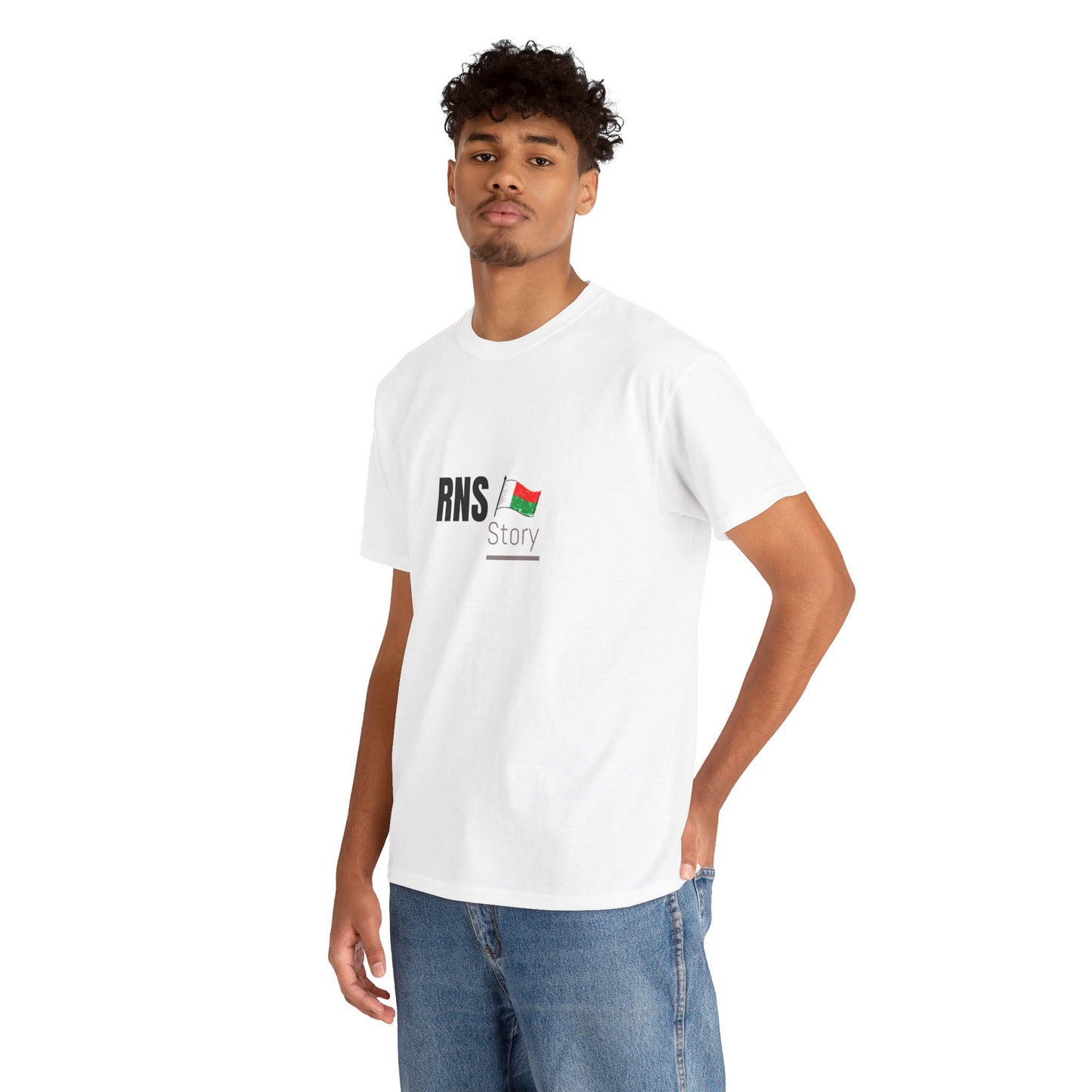 T-Shirt RNS Story – Drapeau Malgache | Madacraft Culture