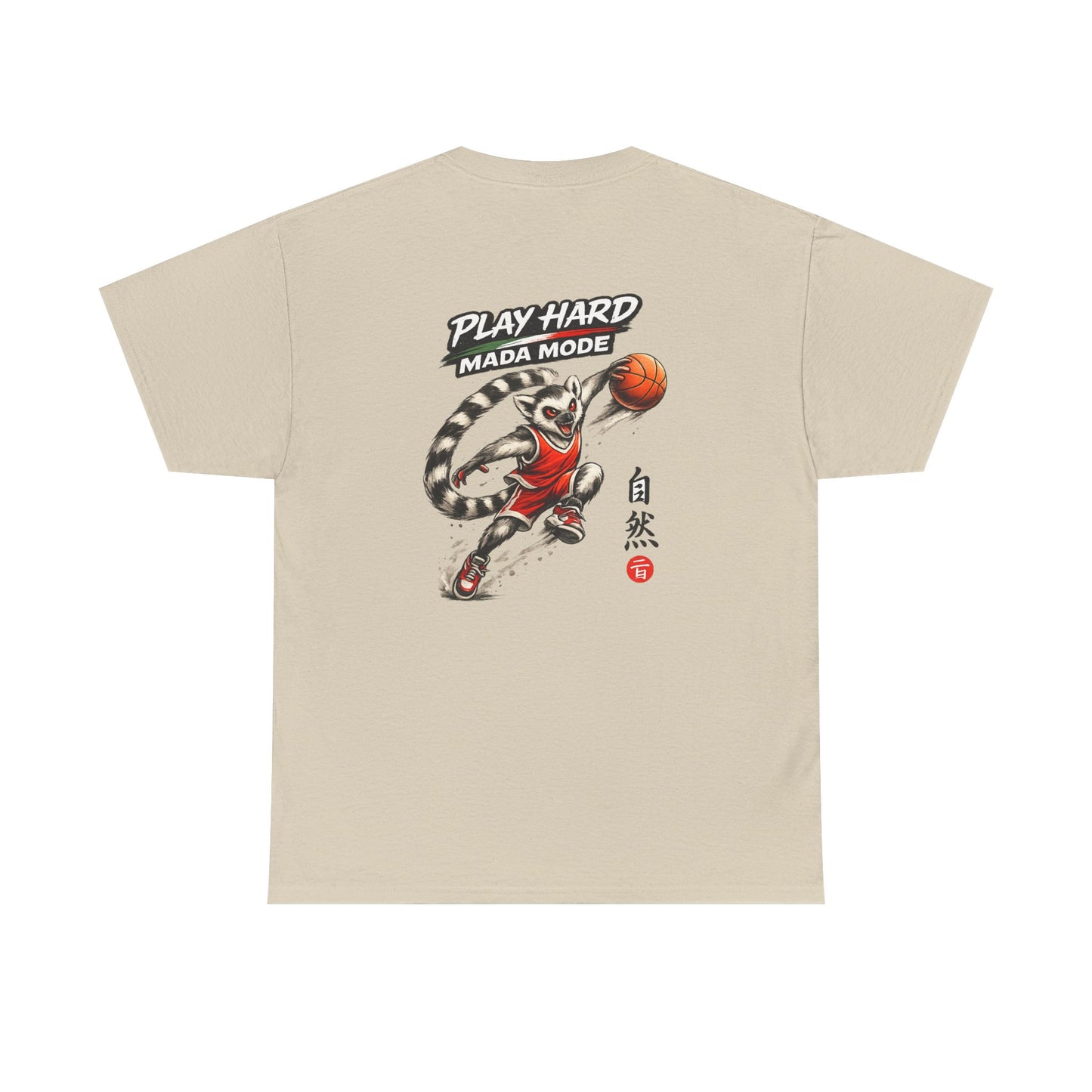 🏀 Basketball Maki T – "Play Hard Mada Mode" - Shirt