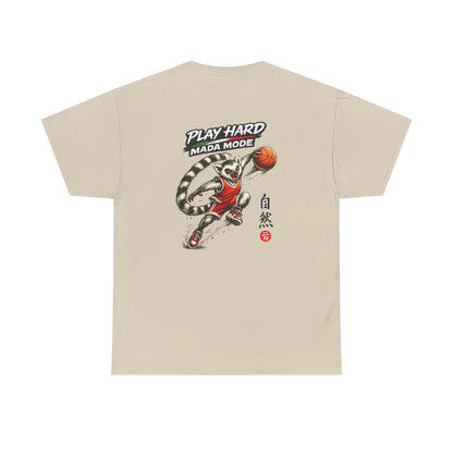 🏀 Basketball Maki T – "Play Hard Mada Mode" - Shirt