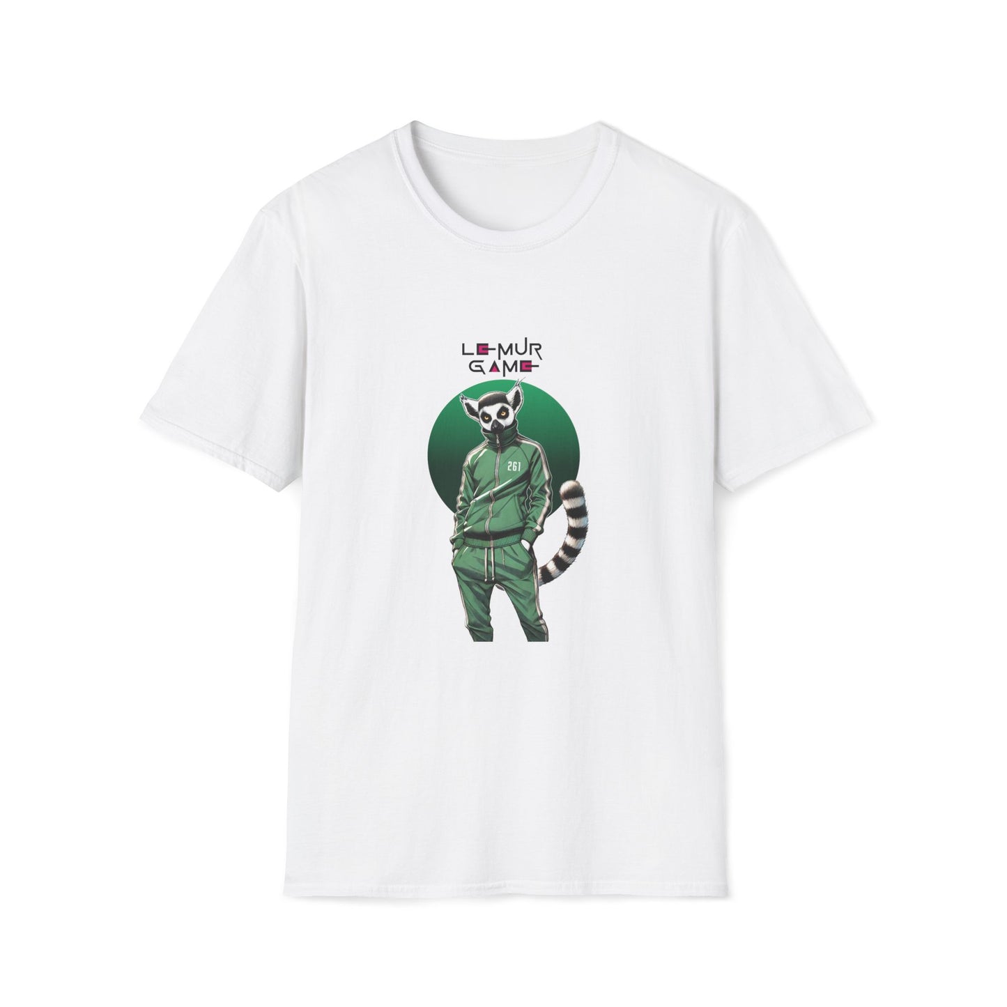 T-Shirt "Lemur Game - Player Edition" – Madagascar x Squid Game
