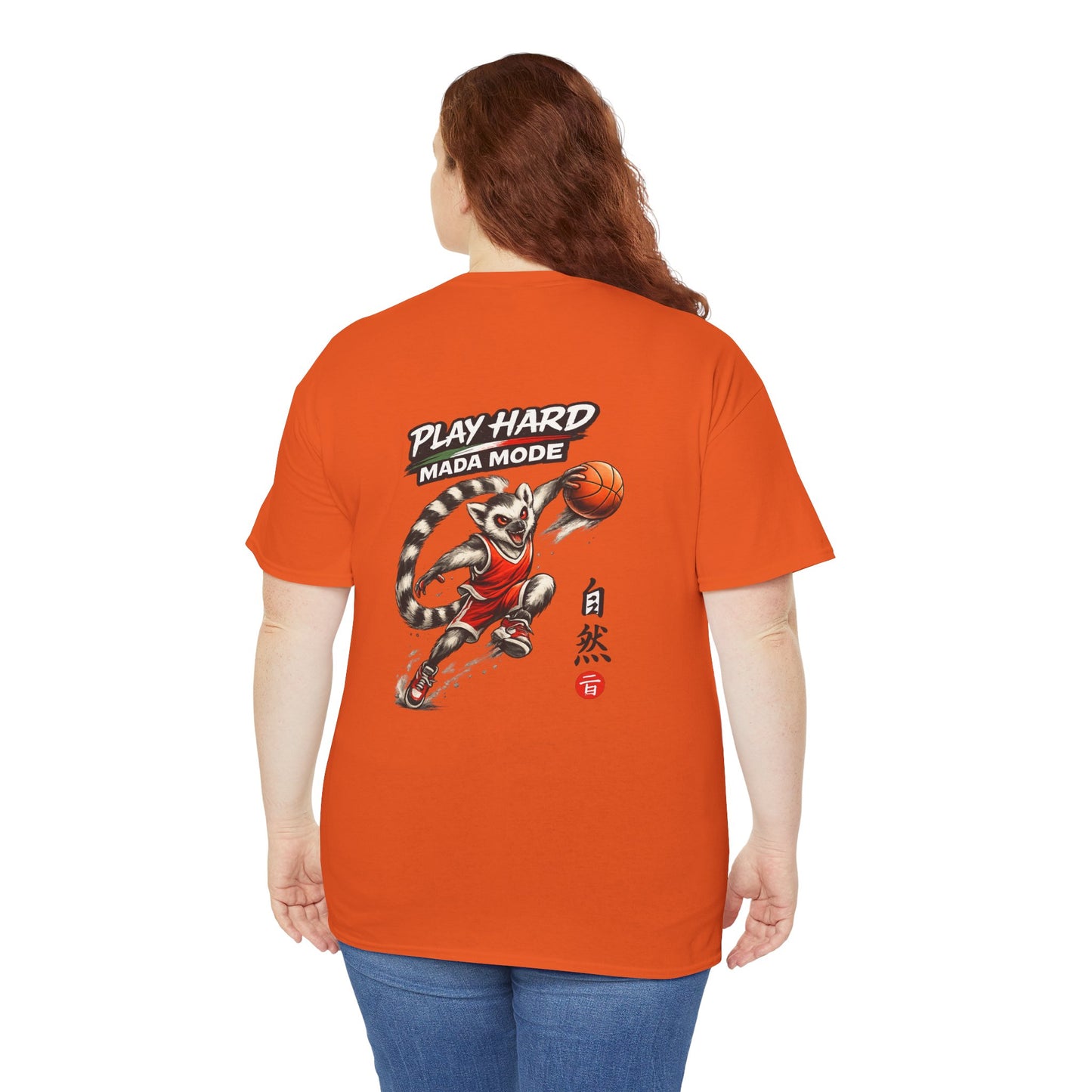 🏀 Basketball Maki T – "Play Hard Mada Mode" - Shirt