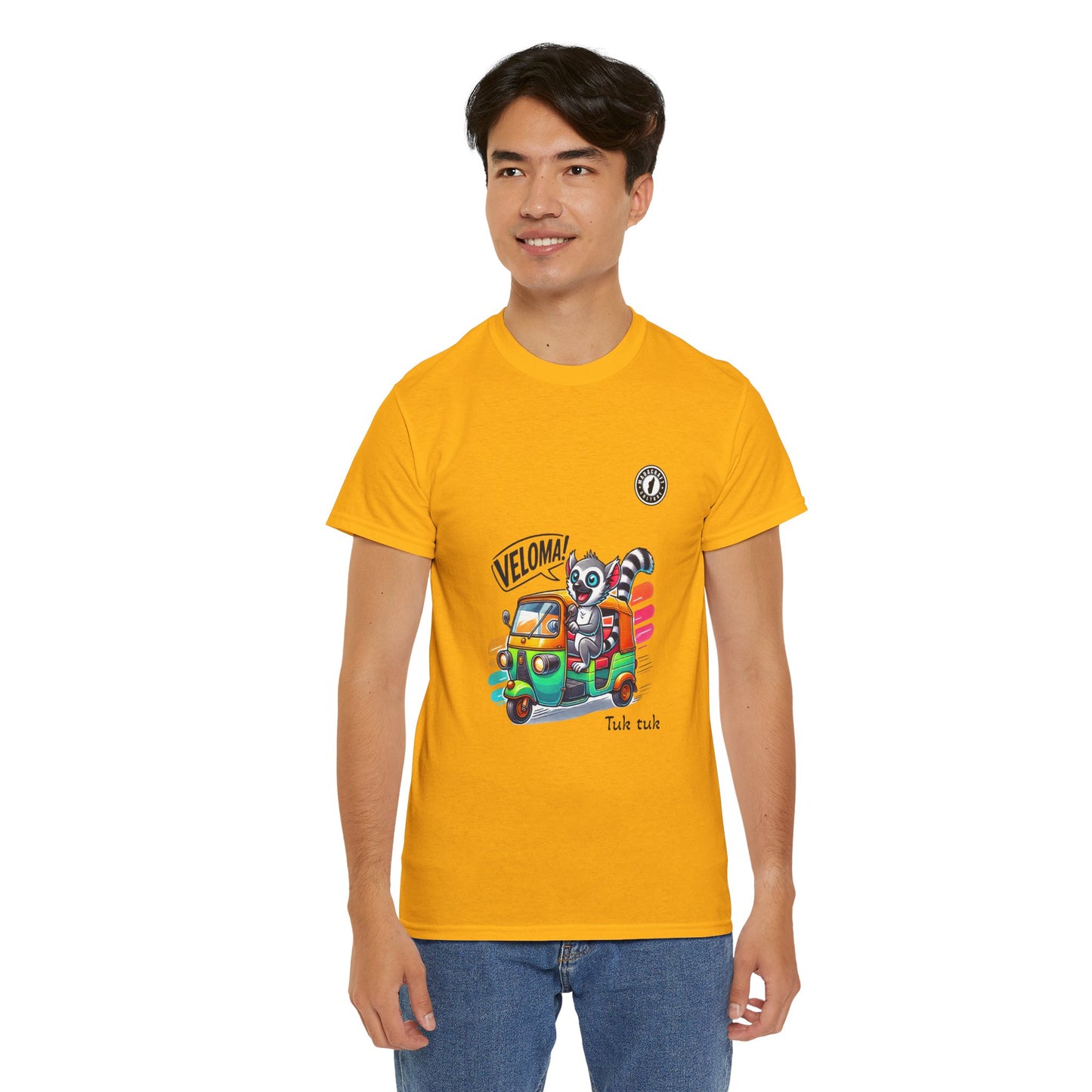 T-Shirt Maki Tuk-Tuk – Veloma Madagascar