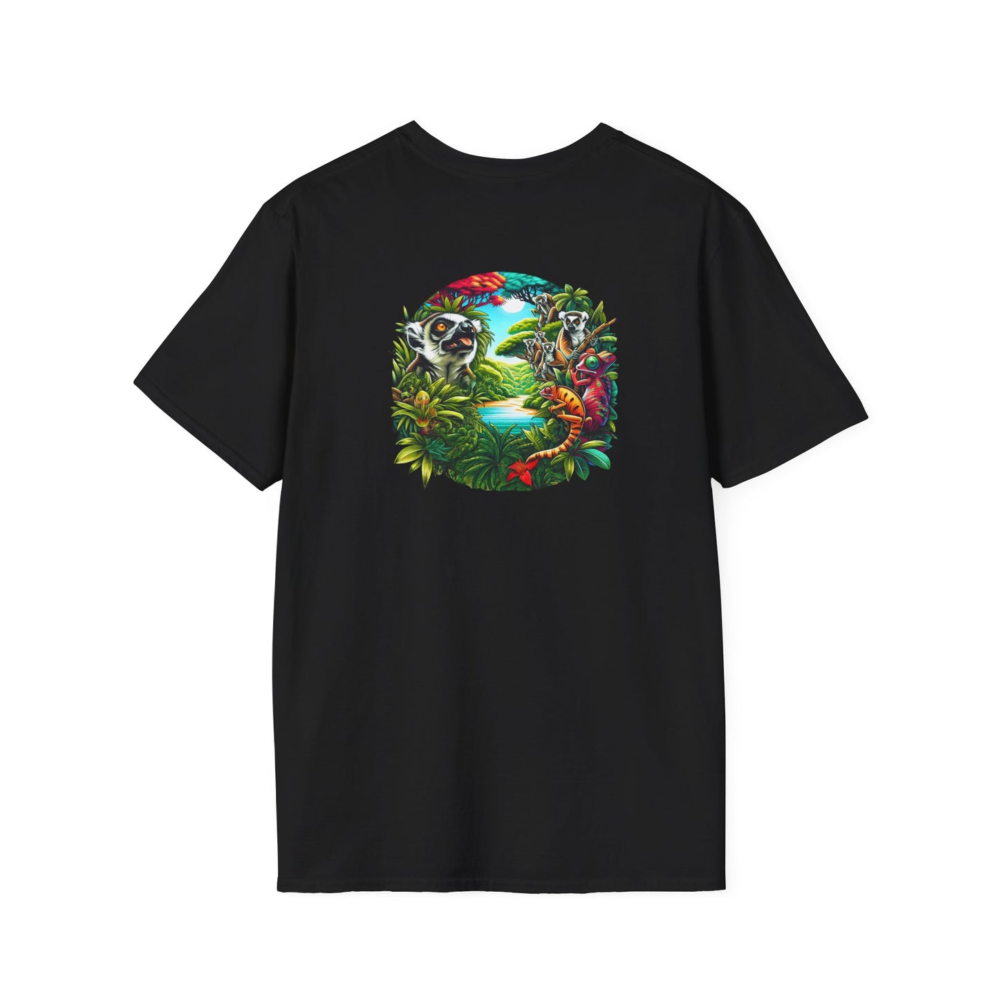 Makis &amp; Chameleons T-Shirt - Madagascar Rainforest