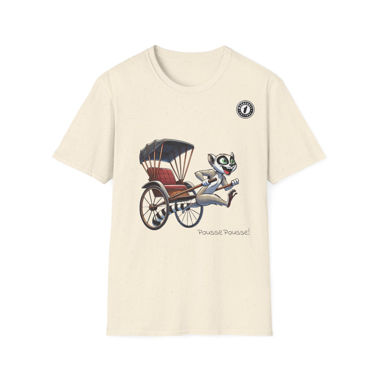 T-Shirt Maki & Pousse-Pousse – L’Âme de Madagascar