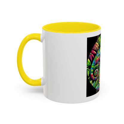 Mug "Caméléon Coloré – L’Art de la Métamorphose Malgache"☕