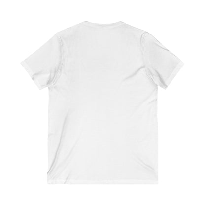 T-Shirt Femme Mozika - col V - Lémurien Guitariste