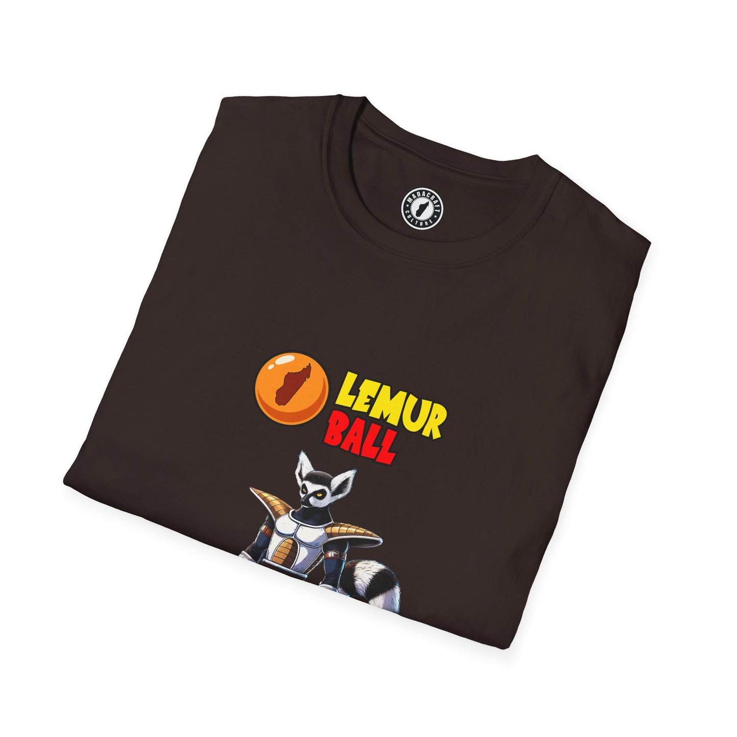 T-Shirt "Lemur Ball" – Quand la Pop Culture Rencontre Madagascar !