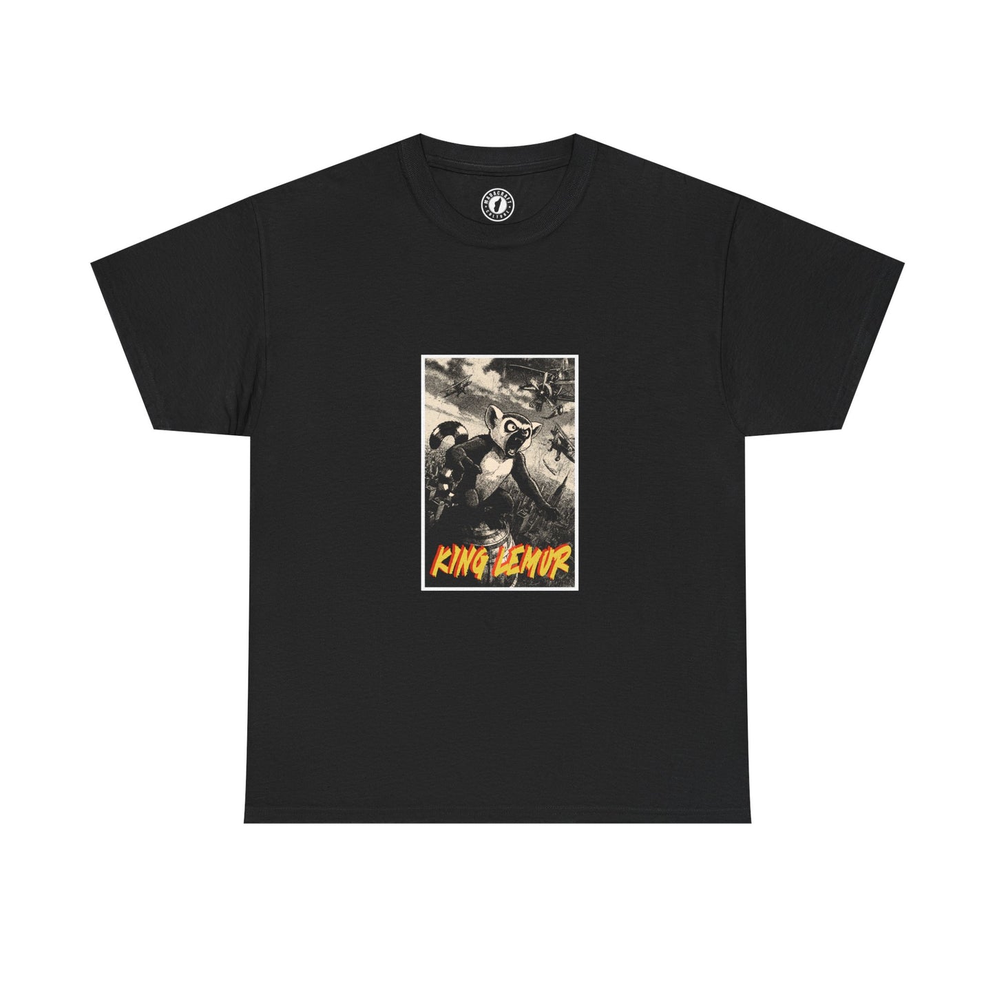T-shirt King Lemur – Parodie King Kong version maki Madagascar | Madacraft Culture