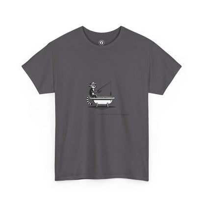 T-Shirt Lémurien Pêcheur – L’Art de la Patience