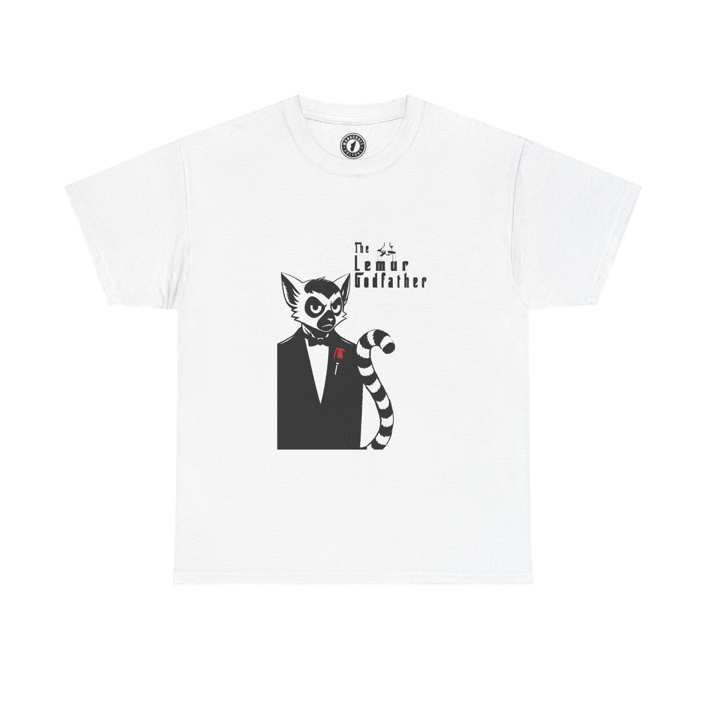 T-shirt The Lemur Godfather – Parodie Le Parrain en maki Madagascar | Madacraft Culture