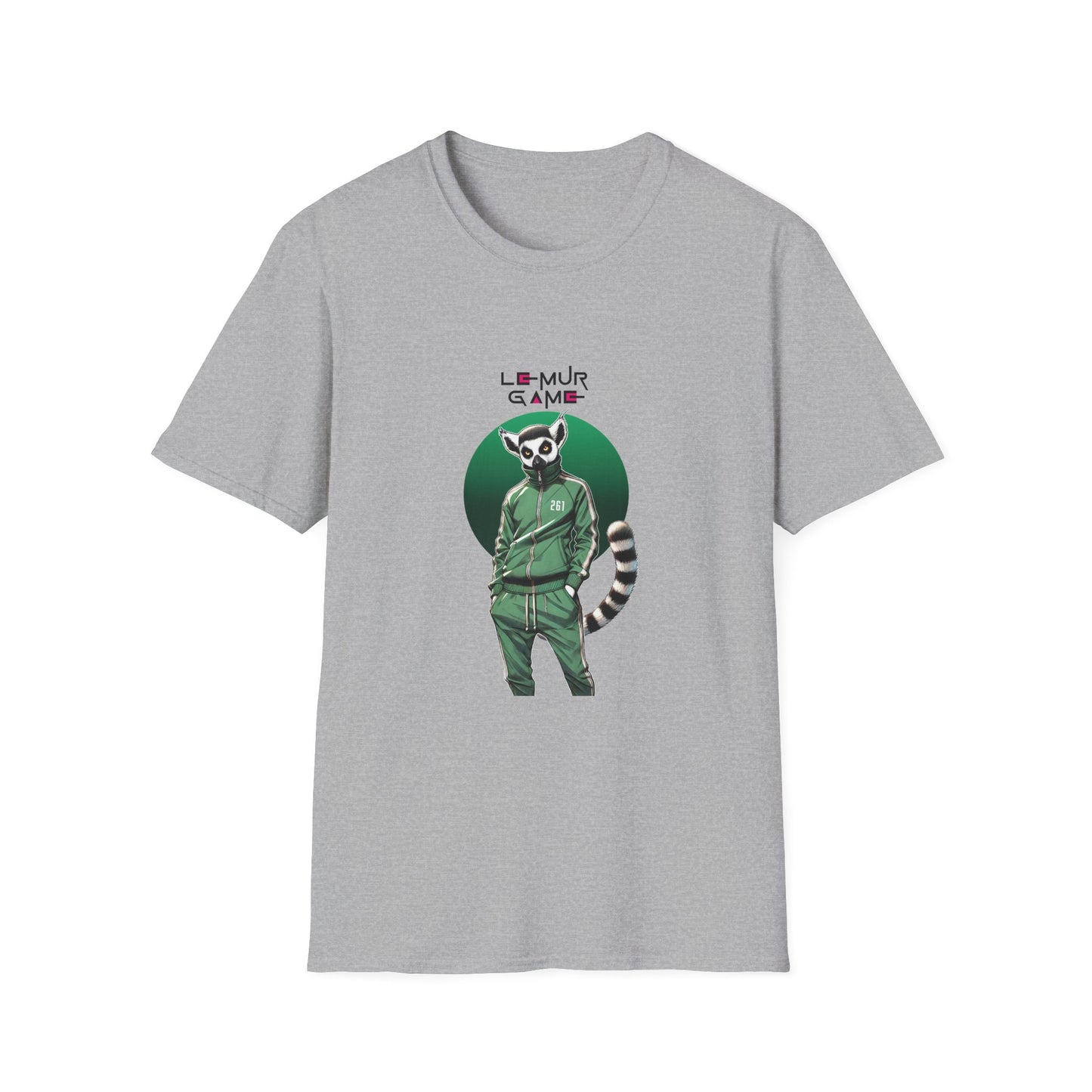 T-Shirt "Lemur Game - Player Edition" – Madagascar x Squid Game